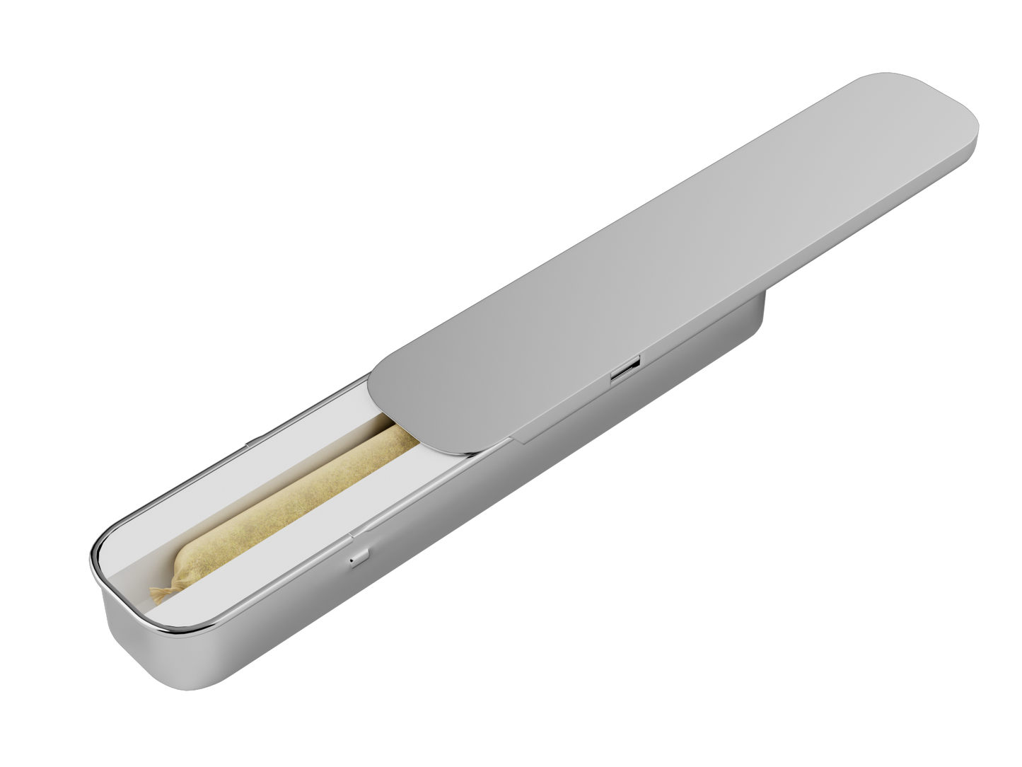 CR compliant rectangular tin box