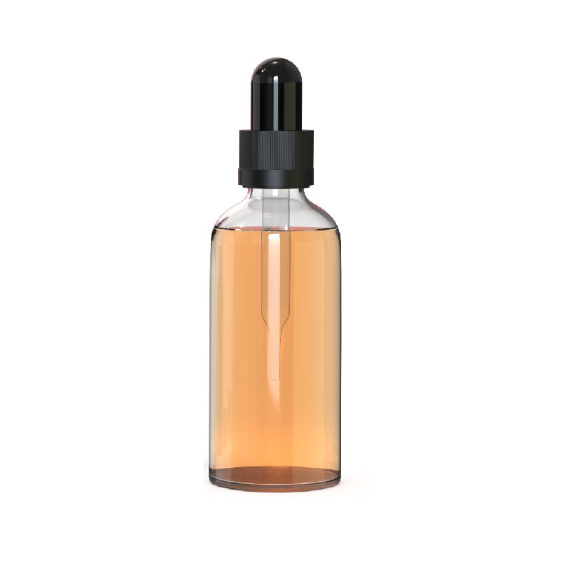 child-resistant tincture bottle with black dropper cap, ideal for CBD oils and herbal extracts.
