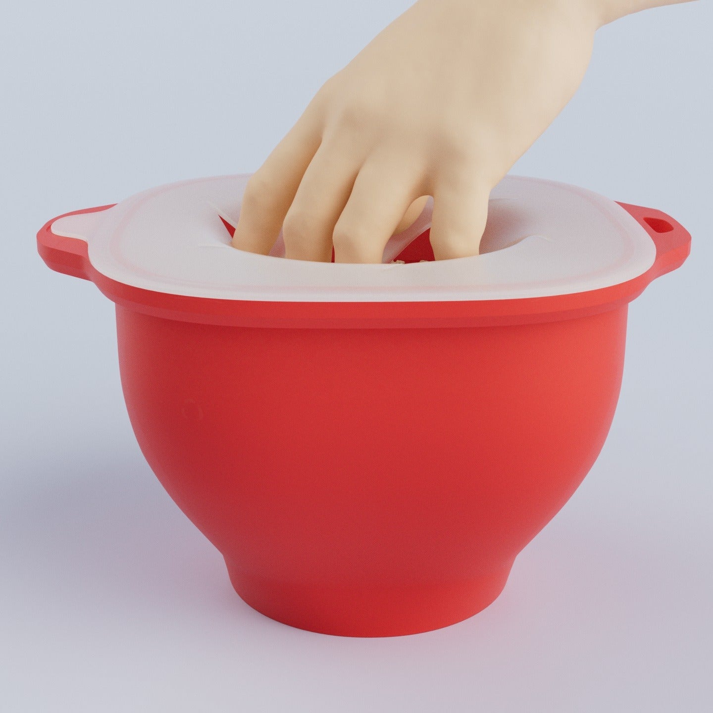 popcorn silicone bowl