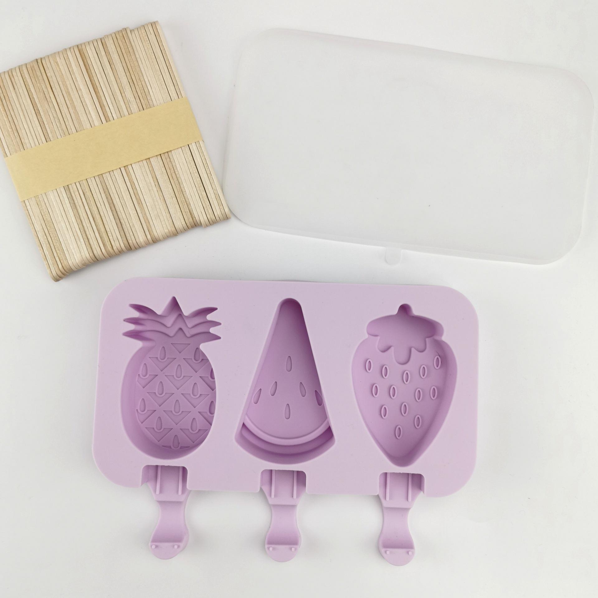 silicone ice cream bar molds
